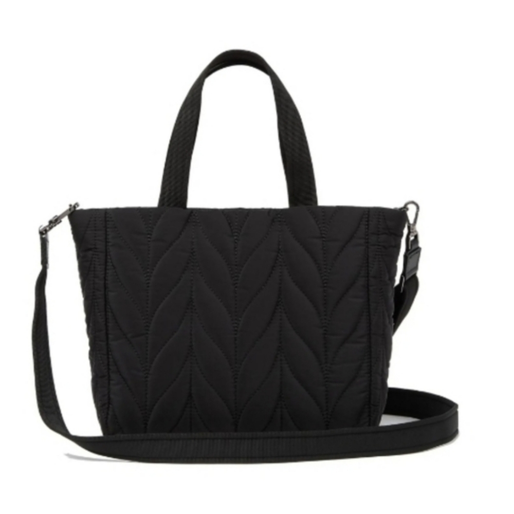 KATE SPADE NEW YORK Ellie Small Quilted Black Nylon Tote Bag - Picture 3 of 13